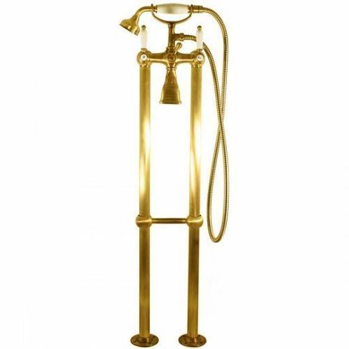 Смеситель RavSlezak MORAVA RETRO MK550.5/2Z напольный золото