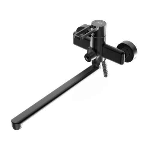 Смеситель для ванны Tokito KUDO TOK-KUD-1015 настенный черный