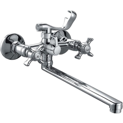 Cмеситель для ванны и душа Haiba HB2124 настенный хром