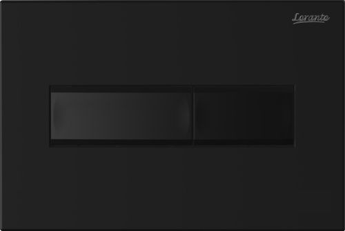 Клавиша смыва механическая Loranto 7323 цвет черный матовый