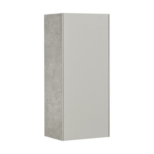 Шкаф Aquaton Сохо 1A258403AJ9A0 35х25х80 подвесной цвет серый матовый