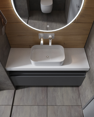 Ящик под столешницу Armadi Art Vallessi UNO-S 897-120-A glossy