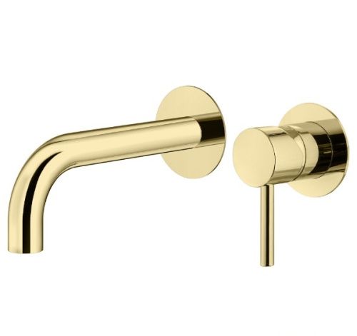 Смеситель для раковины Plumberia Selection Ixo KITXO1135OR250 встраиваемый в стену золото