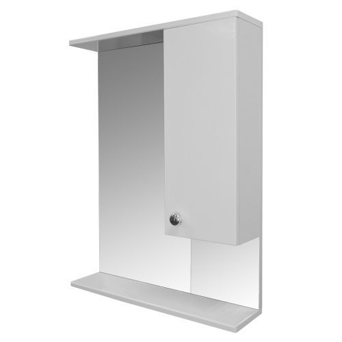Зеркало-шкаф Loranto Моника CS00047790 60х15х70 подвесной цвет белый