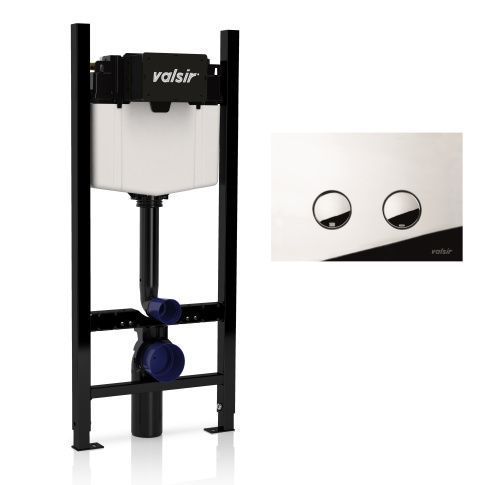 Инсталляция для унитаза с клавишей смыва Valsir KIT P4 CR VS0853202