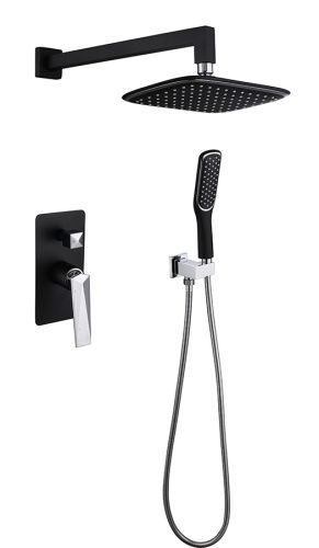 Душевая система Boheme Venturo 374-B встраиваемая цвет черный