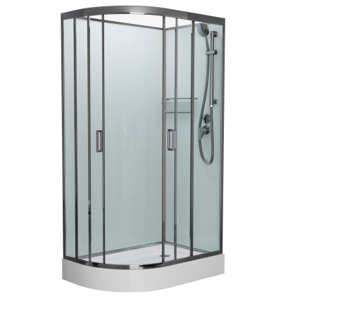 Душевая кабина Frank 166009 100х80 без крыши ориентация правая