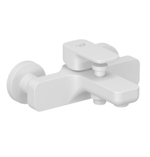 Смеситель Kludi RENON 426915375 настенный белый матовый