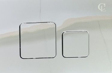 Клавиша смыва механическая CeramaLux KC-015 цвет хром