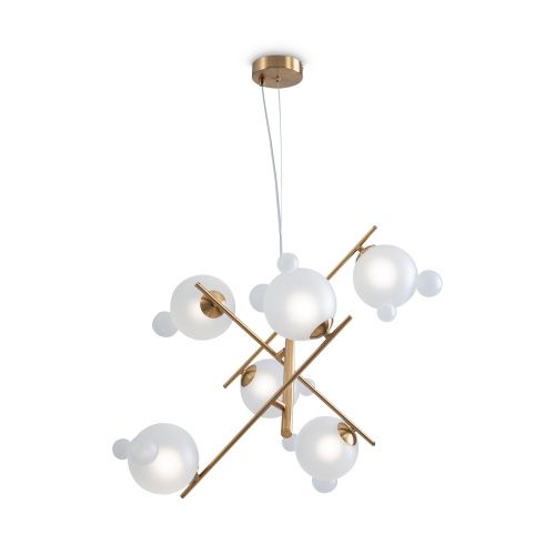 Люстра подвесная Freya Flaty Modern FR5374PL-06BS