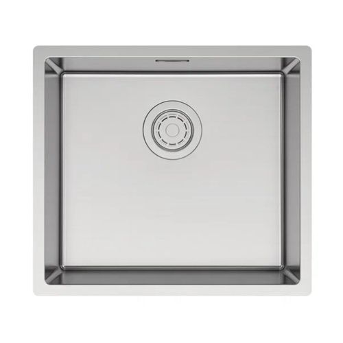 Кухонная мойка Paulmark LASSAN 49 UNI LA49-BS 40х45 цвет брашированная нержавеющая сталь поверхность матовая