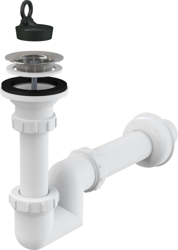 Сифон для раковины Alcadrain A412-DN40
