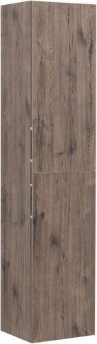 Шкаф-пенал Aquanet Алвита New 00334189 35х31х158 подвесной цвет коричневый