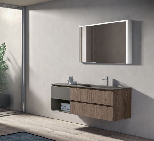 Зеркало-шкаф Esbano ESMI5010NS 100х14х70 подвесной