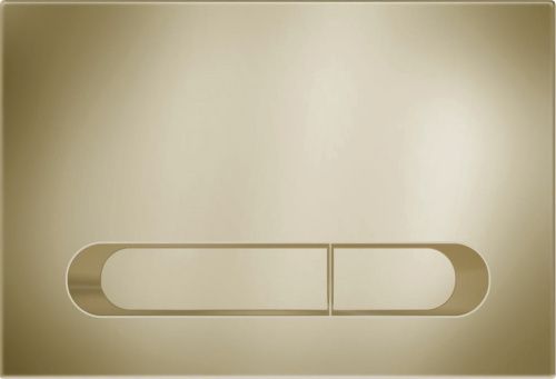 Клавиша смыва механическая KK POL M09 350/PBG/050-00-00 цвет брашированное золото