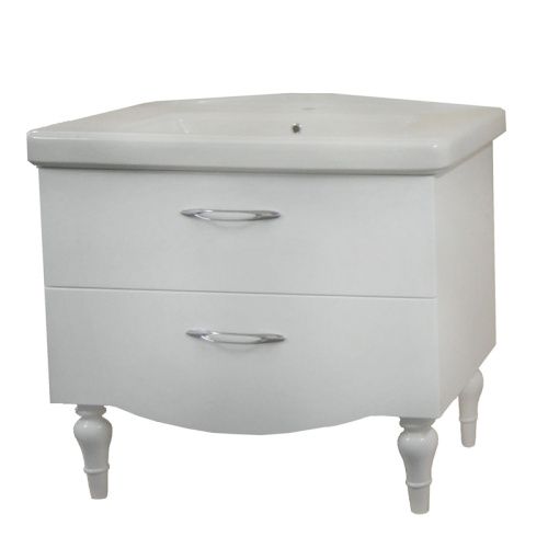 Тумба под раковину Azario LUXURY CS00058285 95х55х86 напольная цвет белый