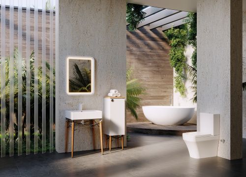 Шкаф-пенал Creavit Legno LG2110.00.KNB 35х33х111