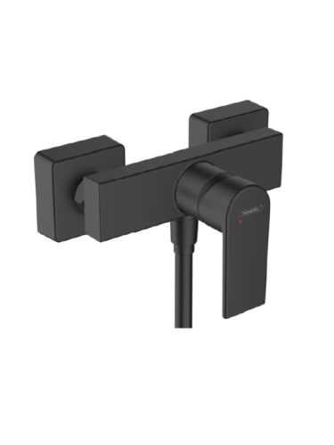 Смеситель Hansgrohe Vernis Shape 71650670 настенный черный матовый
