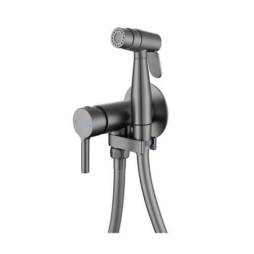 Гигиенический душ со смесителем Raglo R20.54.09 графит