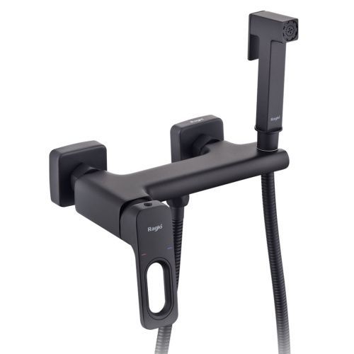 Гигиенический душ со смесителем Raglo R51.51.06 черный