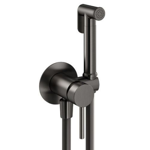 Гигиенический душ со смесителем Plumberia Selection IXO XO2000GM сталь