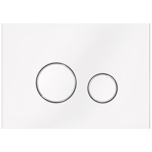 Клавиша смыва механическая KK POL Vitrum Grande V1 Orbis SPP/164/0/K цвет белый матовый