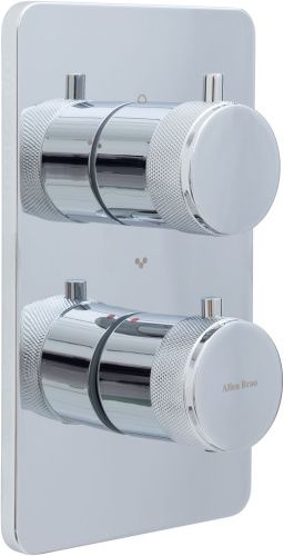 Смеситель для ванны с душем Allen Brau Priority 5.31314-00 встраиваемый в стену хром с термостатом