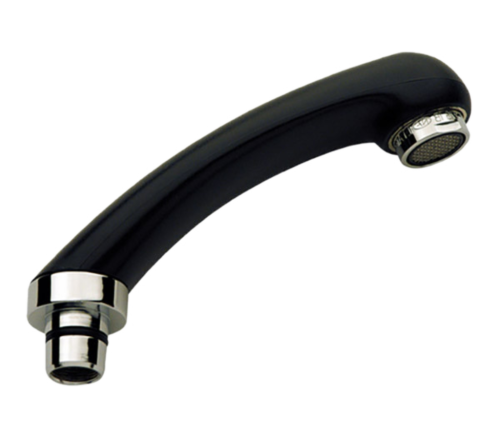 Излив Remer K66DONE настенный черный матовый