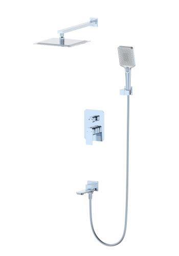 Душевая система Wonzon & Woghand Diamond WW-88939011-CR встраиваемая в стену цвет хром