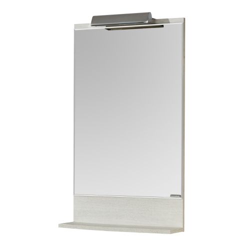 Зеркало в ванную Aquaton БЕККА 1A214202BAC20 50х85 цвет дуб светлый