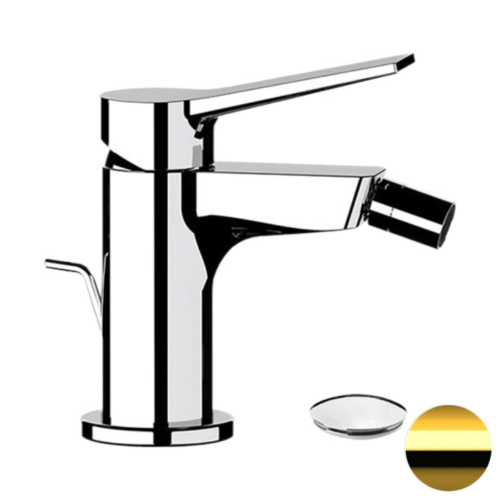 Смеситель Remer Slash & Dot SL20DO на биде золото глянцевое