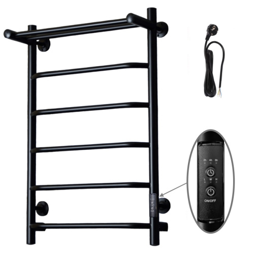 Полотенцесушитель Тругор Пэк сп Пэксп6П/8040черныйВГП 45х80 электрический черный