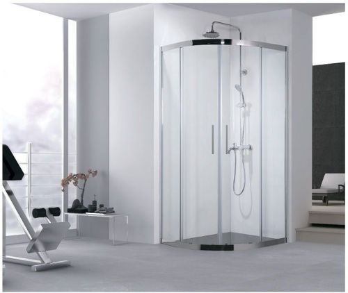 Душевой уголок Aquanet Delta NPE2142 100х100 стекло прозрачное профиль хром глянцевый без поддона