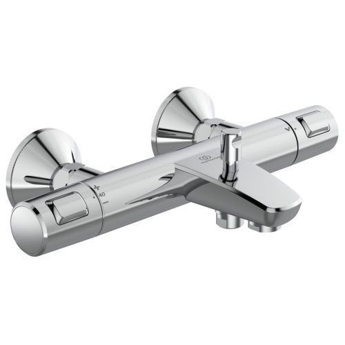 Смеситель для ванны Ideal Standard Ceratherm T25 A7206AA настенный хром с термостатом