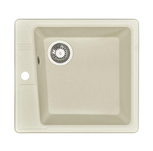 Кухонная мойка Aquaton Парма 1A713032PM240 47х51 цвет жемчуг поверхность матовая