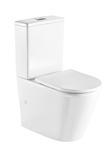 Унитаз напольный с бачком WeltWasser WW SK WW SALZBACH 011 XL GL-WT (10000013372) белый глянцевый с сиденьем микролифт безободковый смыв торнадо