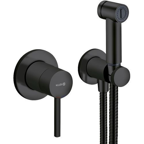 Гигиенический душ Kludi BOZZ 389983976 черный матовый