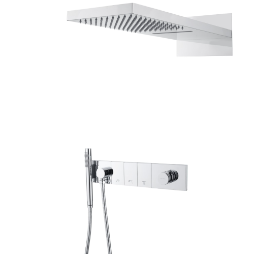 Душевая система Boheme Zodiac 132-CR встраиваемая цвет хром