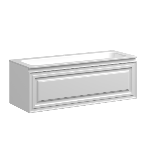 Тумба под раковину Sancos Very VR120W 120х45х41 подвесная цвет белый