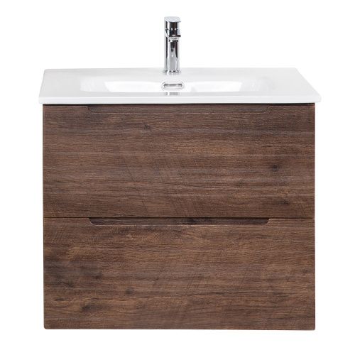 Тумба под раковину BelBagno Etna ETNA-600-2C-SO-RW-P 60х46х50 подвесная цвет коричневый