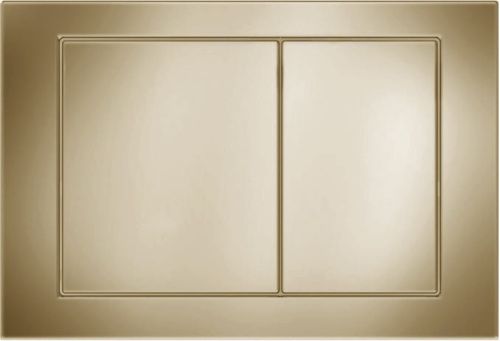 Клавиша смыва механическая KK POL M05 350/PBG/017-00-00 цвет брашированное золото