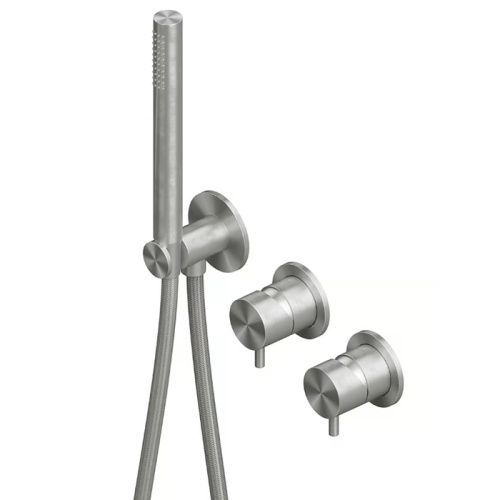Смеситель для душа QuadroDesign Source 1368.00AS встраиваемый в стену нержавеющая сталь