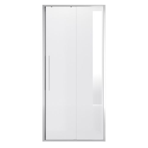 Душевая дверь Niagara Nova NG-64-10A 100х195 стекло прозрачное профиль хром глянцевый