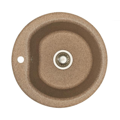 Кухонная мойка Aquaton Мида 1A712732MD270 51х51 цвет коричневый