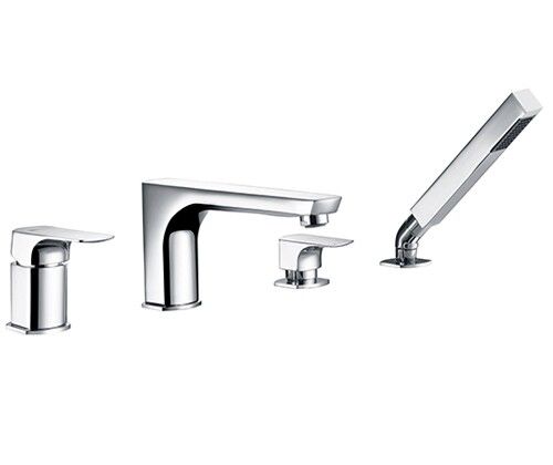 Смеситель для ванны WasserKRAFT Salm 2700 2755 на борт ванны хром