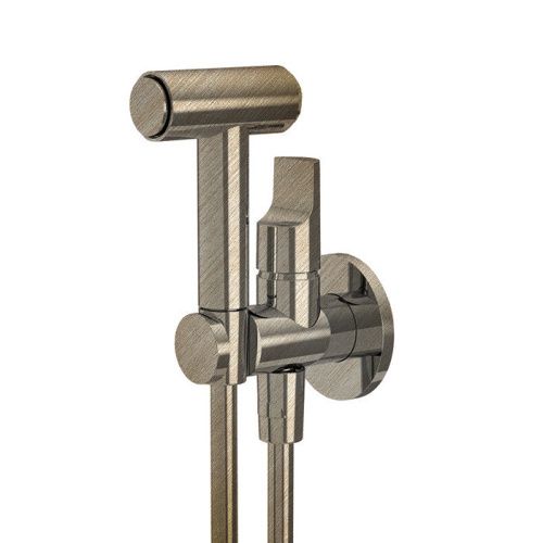 Гигиенический душ Fima Carlo Frattini Collettivita F2320/4HS шампань брашированная (внешняя часть)