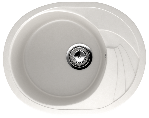 Кухонная мойка Ulgran Classic U-403-341 58х47 цвет белый