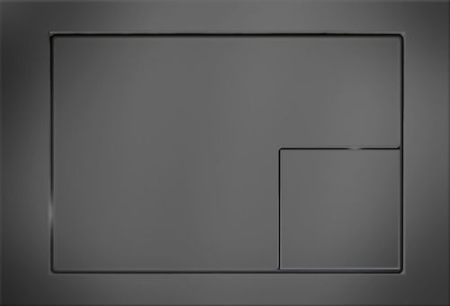 Клавиша смыва механическая KK POL M10 SPP/374/WS/K цвет оружейная сталь