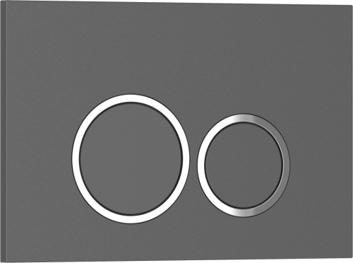 Клавиша смыва механическая Iberica Blanca ESTI-O IB.B082.007.000 цвет серый