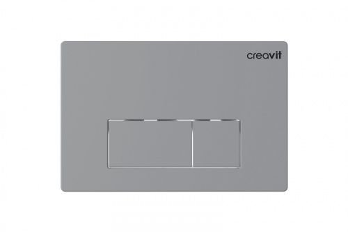 Клавиша смыва механическая Creavit GP8003.00 цвет хром матовый